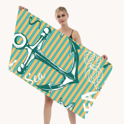 Strandtuch mit kreativem Mandala-Design Brehn
