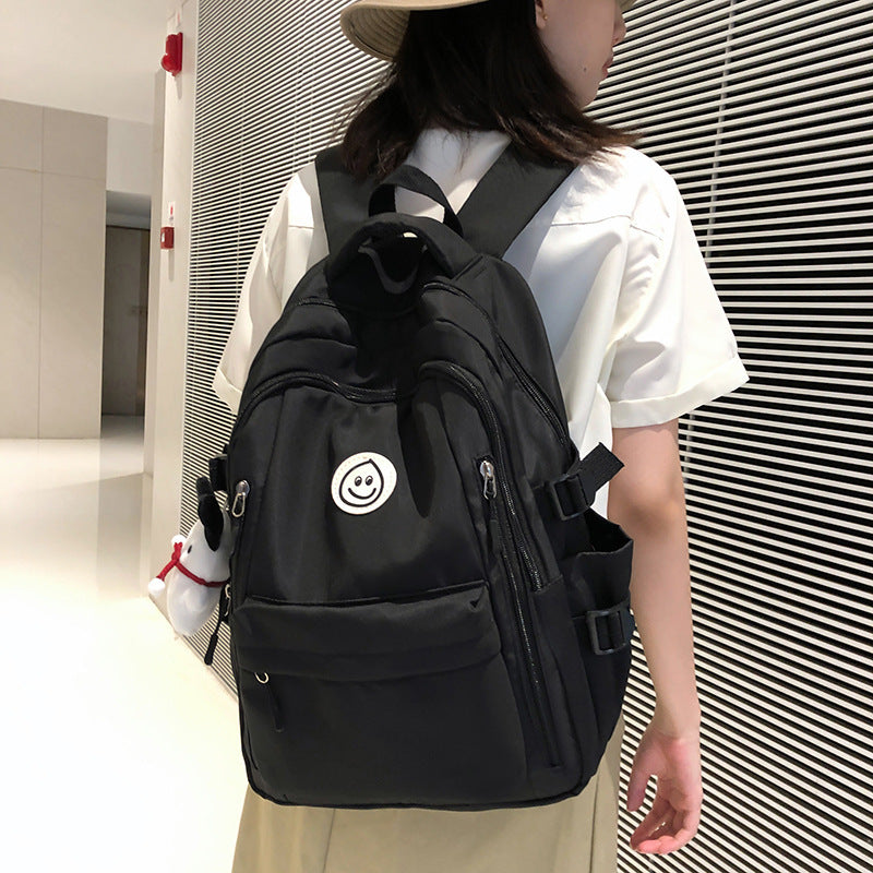Verspielt Gemusterter Rucksack Brehn