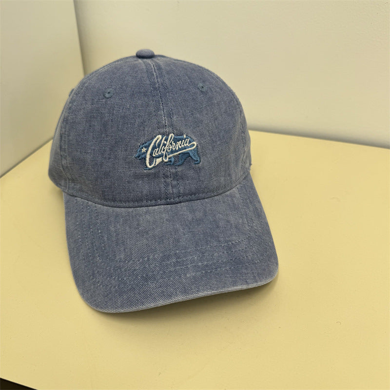 Damens Freizeit Vintage Bestickte Kappe Brehn