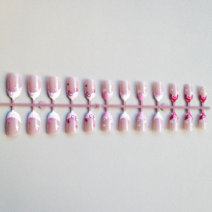 Herz-Themen-Gel-Nagelkunst-Set