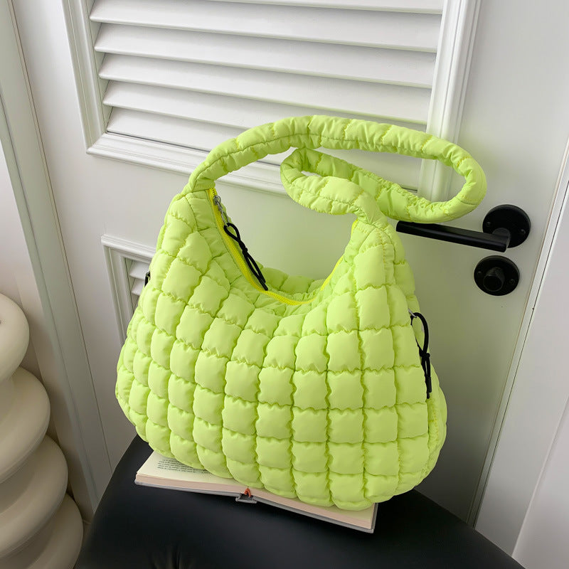 Gepolsterte Lässige Hobo-Tasche