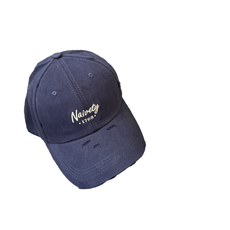 Herren Distressed Baumwolle Baseballmütze Brehn