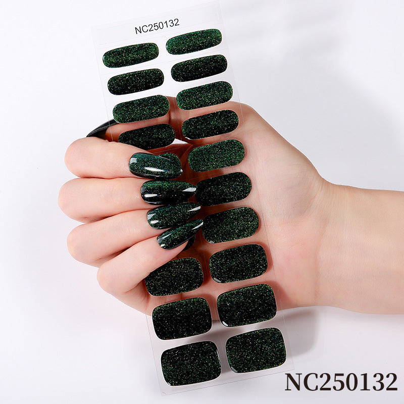 Glamorous Glitzernde Nagel-Wraps