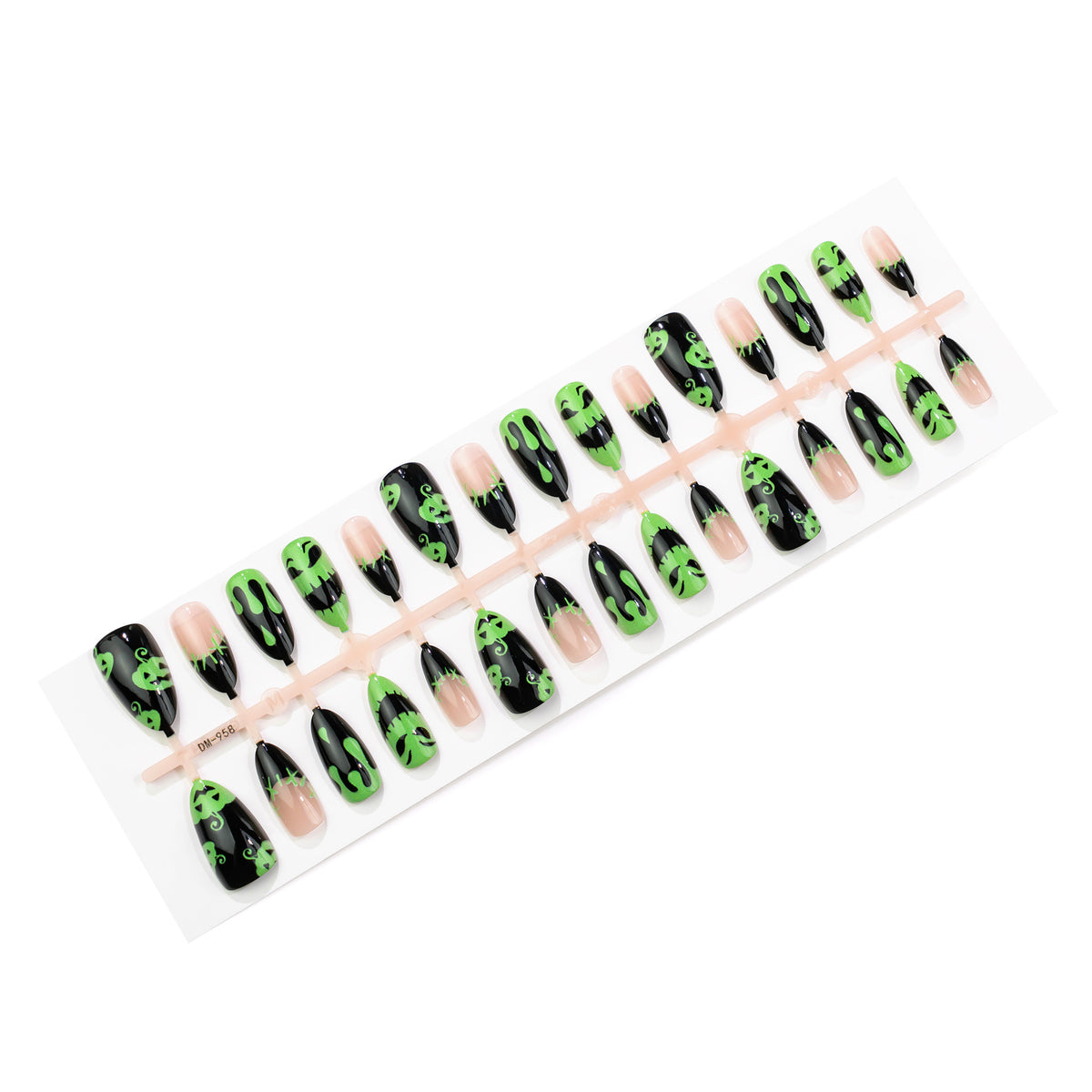 Halloween-Themen Press-On Nagelkunst Set 1790738486