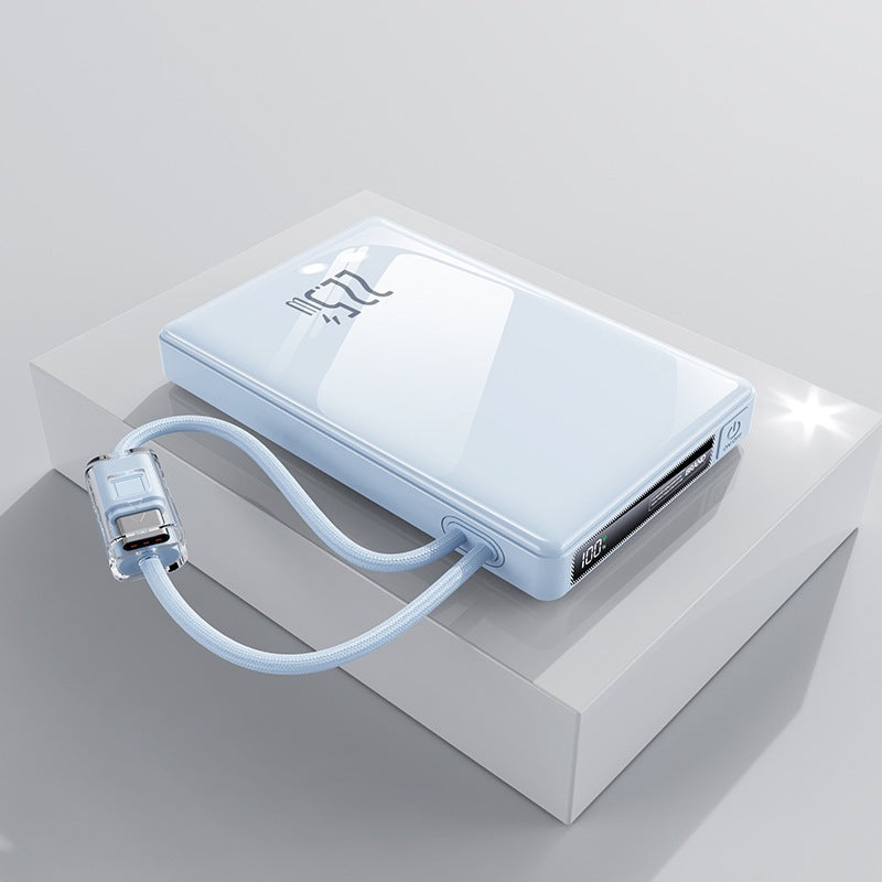 Tragbare Powerbank mit Multifunktionalem Schnellladeanschluss Brehn
