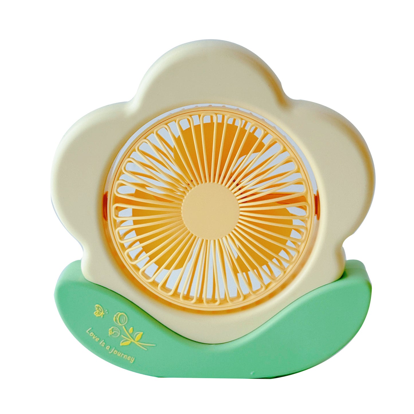 Unisex Tragbarer Mini-Ventilator im Blumen-Design Brehn