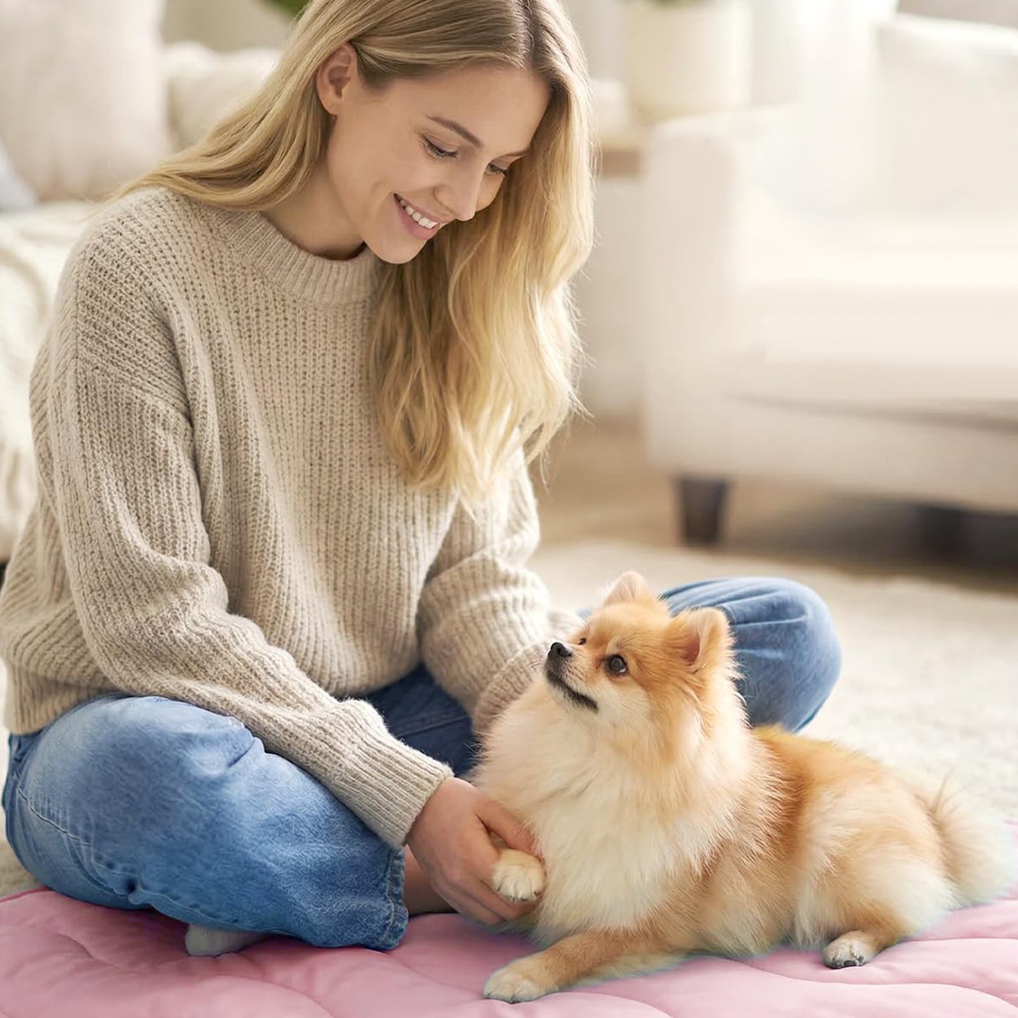 Damen orthopädisches Hundebett Brehn