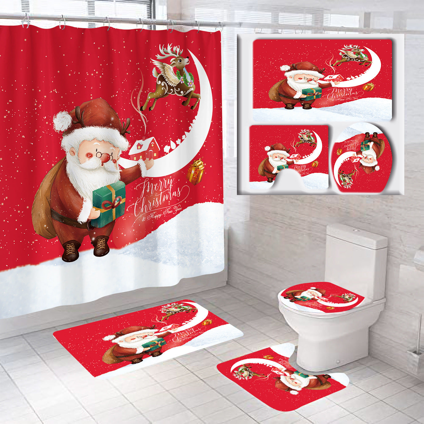 Festliches Weihnachtsbadset Brehn