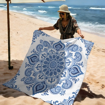 Mandala Design Strandmatte Brehn