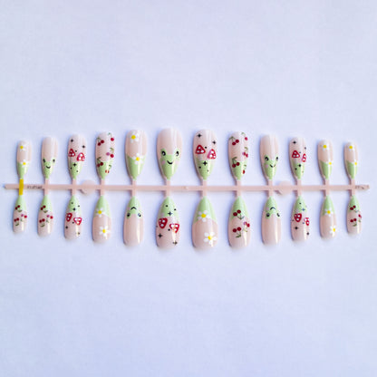 Künstlerisches Floral-Nagelkunst-Design-Kit  1790957892