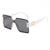 Damen oversized Sonnenbrille mit einzigartigem Rahmen Brehn