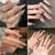 Glamouröse mit Strass verzierten Press-On-Nagelerweiterungen Brehn