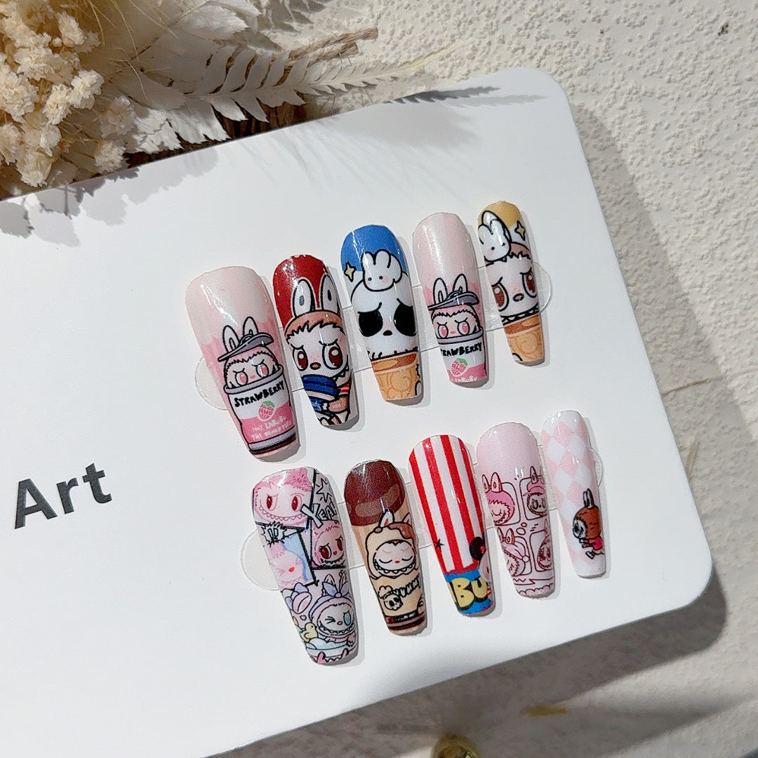 Cartoon-Themen Nagelkunst Tipps