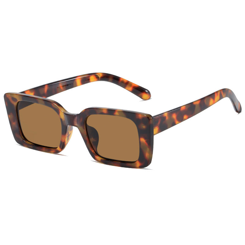 Damen modische quadratische Sonnenbrille mit UV-Schutz Brehn