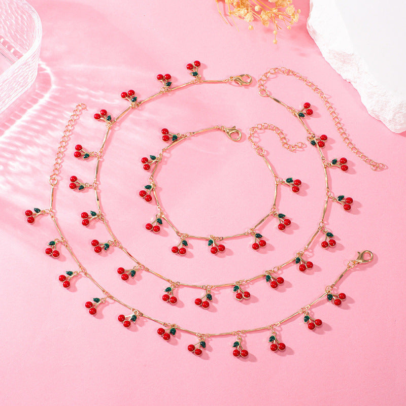 Kirschenblüten Charm-Armband Brehn