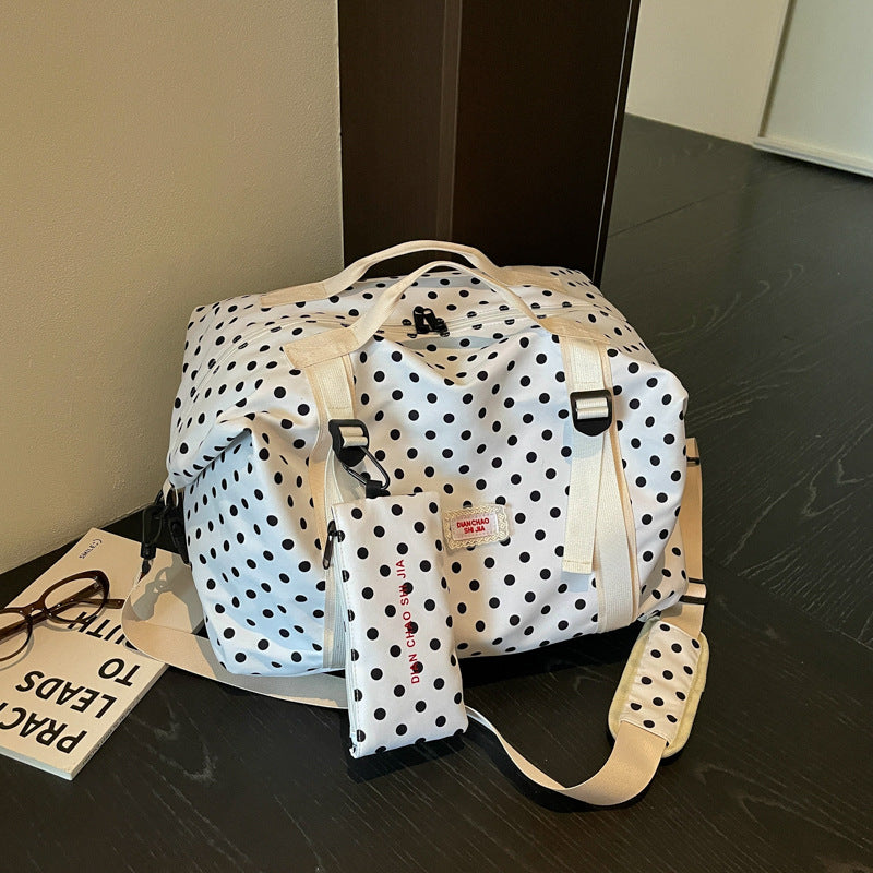 Vielseitige gepunktete Reisetasche Brehn