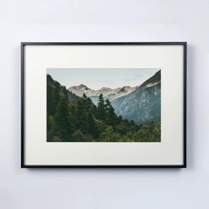 Landschaftsbild mit Rahmen