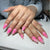 Elegante Ombre Stil Press-On Nagelkunst Brehn
