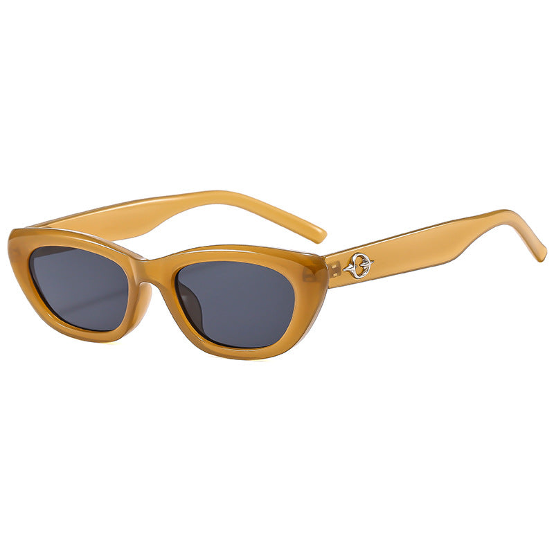 Damen exklusive Cat-Eye-Sonnenbrille mit stilvollen Details Brehn