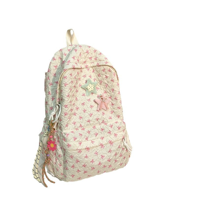Gestepptes floral gemustertes Rucksack Brehn