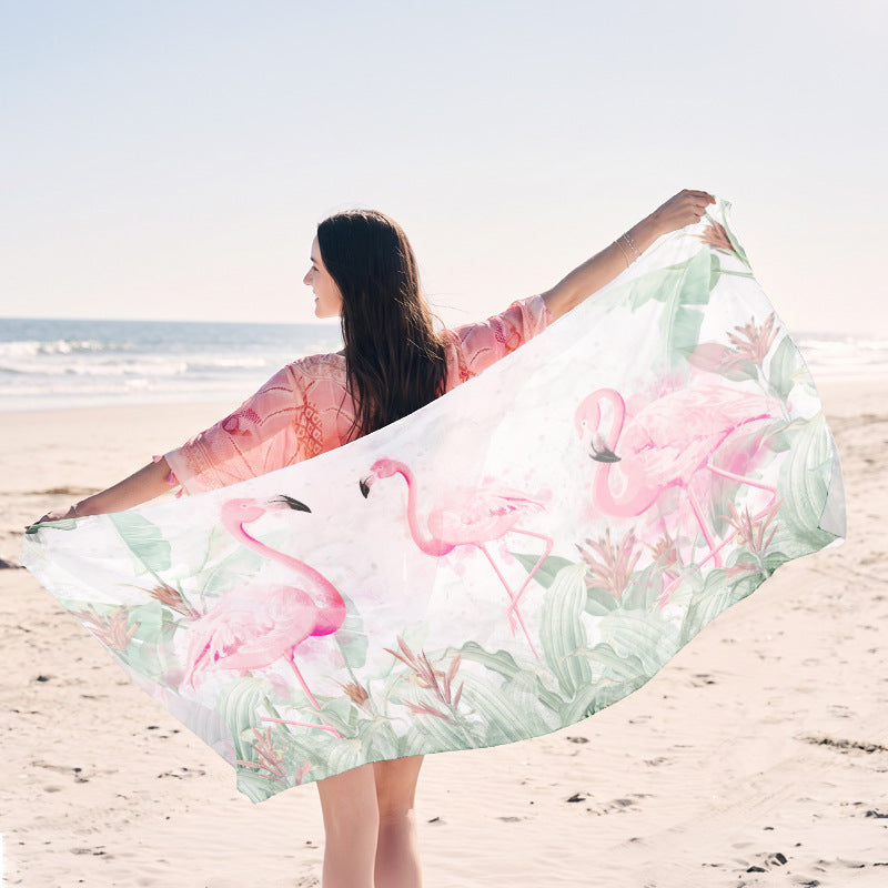 Strandtuch mit elegantem Quallen-Muster Brehn