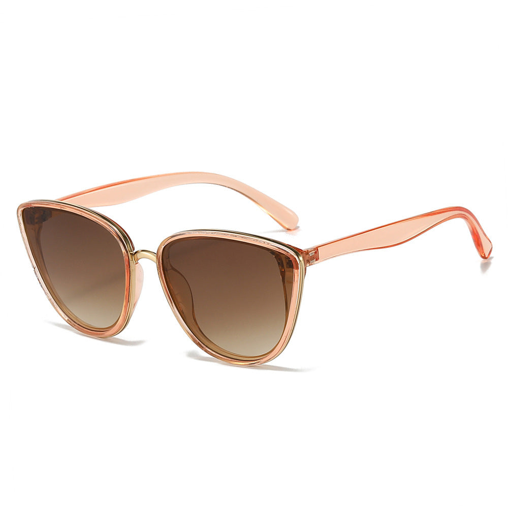 Modisch-futuristische dreieckige Rahmen-Sonnenbrille Brehn