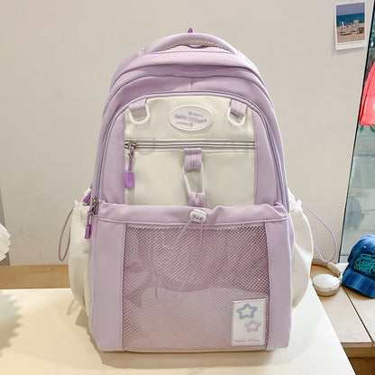 Stylische transparente Taschenrucksack