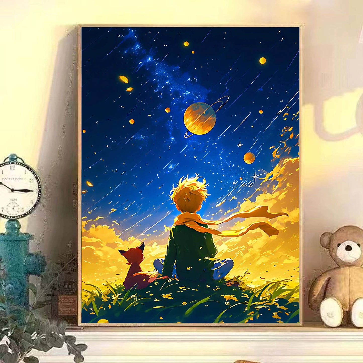 Verspielter Charakter Leinwand Kunstdruck Brehn