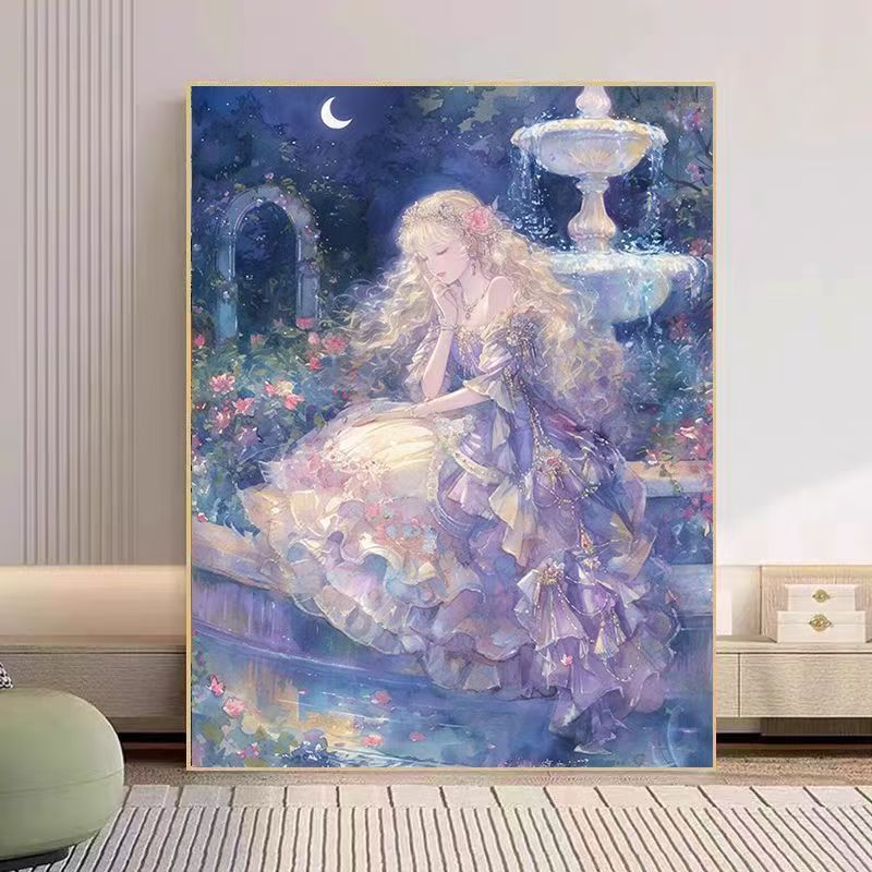 Traumhafte Fantasy-Illustration Wandkunst Brehn