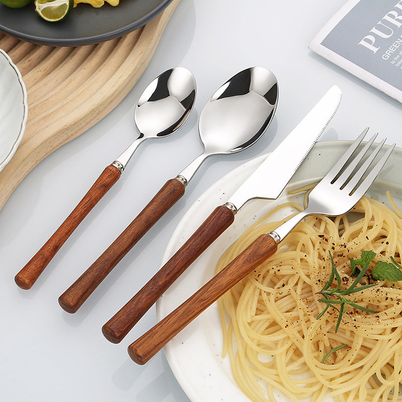Eleganter Esslöffel mit Ergonomischem Holzgriff Brehn
