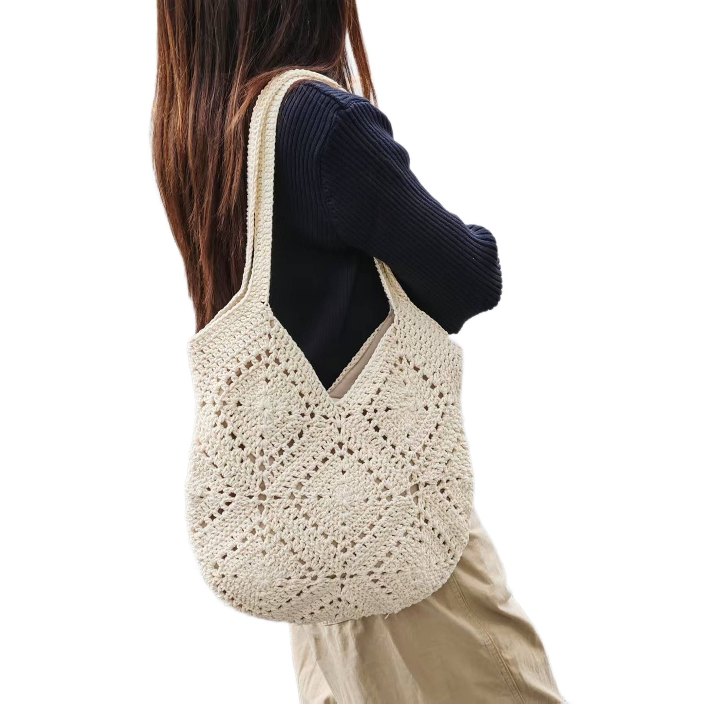 Handgeknüpfte Alltagsgeburtstasche Brehn