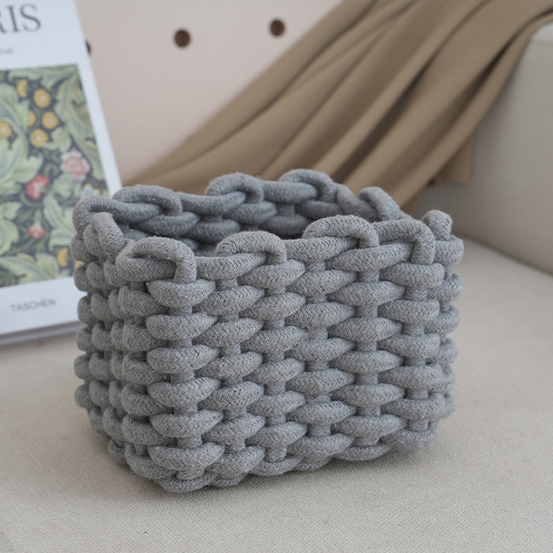 Aufbewahrungskorb mit Geflochtenem Design Brehn