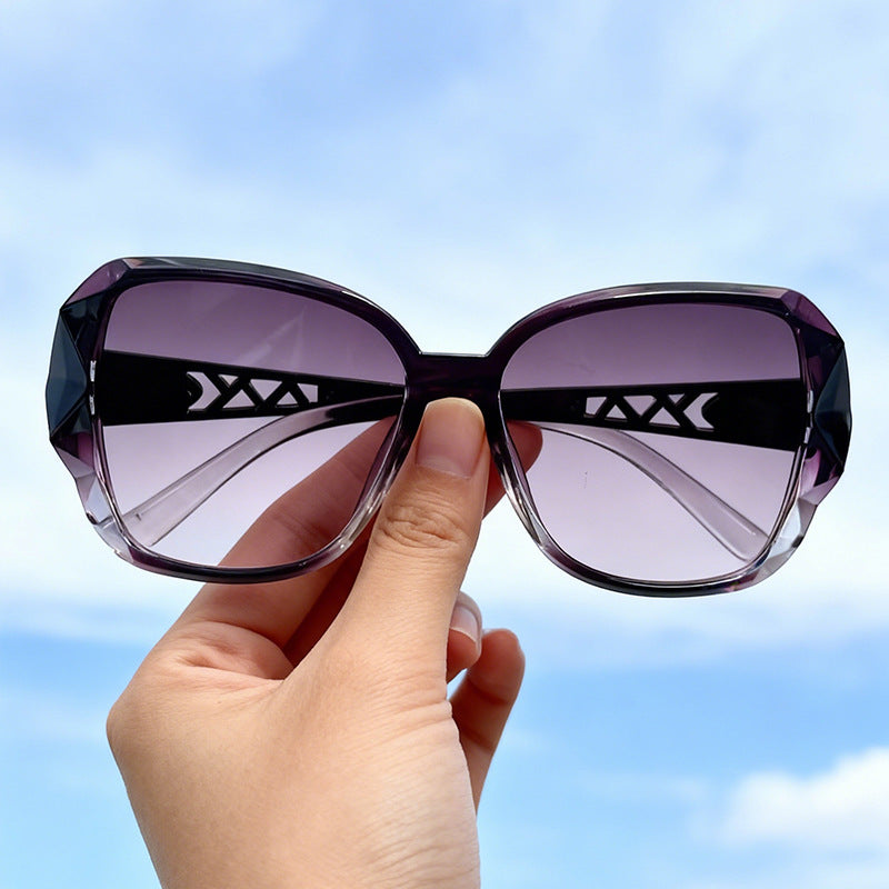 Modische Oversized Quadratische Sonnenbrille Brehn