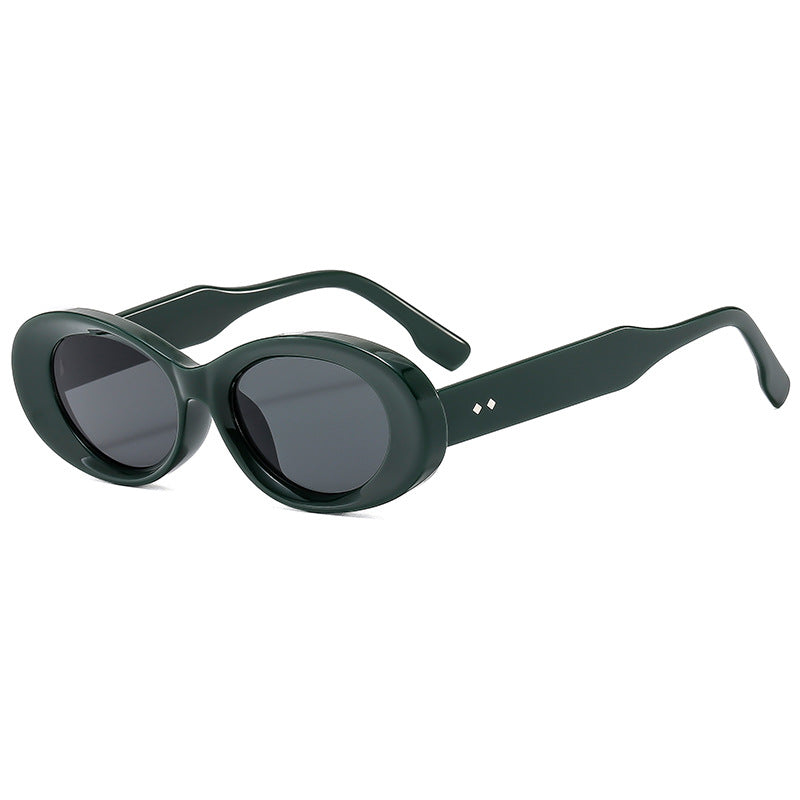 Damen Retro-inspirierte Sonnenbrille im eleganten Ovaldesign Brehn