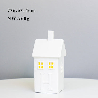 Dekorativer Hausförmiger Aroma Diffuser Brehn
