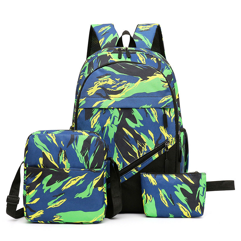 Modisches Rucksack-Set mit Mehreren Fächern Brehn
