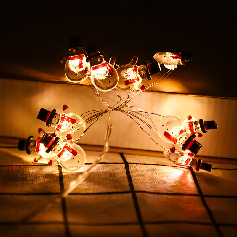 LED Weihnachtsmann Lichterkette Brehn