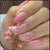 DIY Press-On Nail Art Set mit Blumendesign Brehn