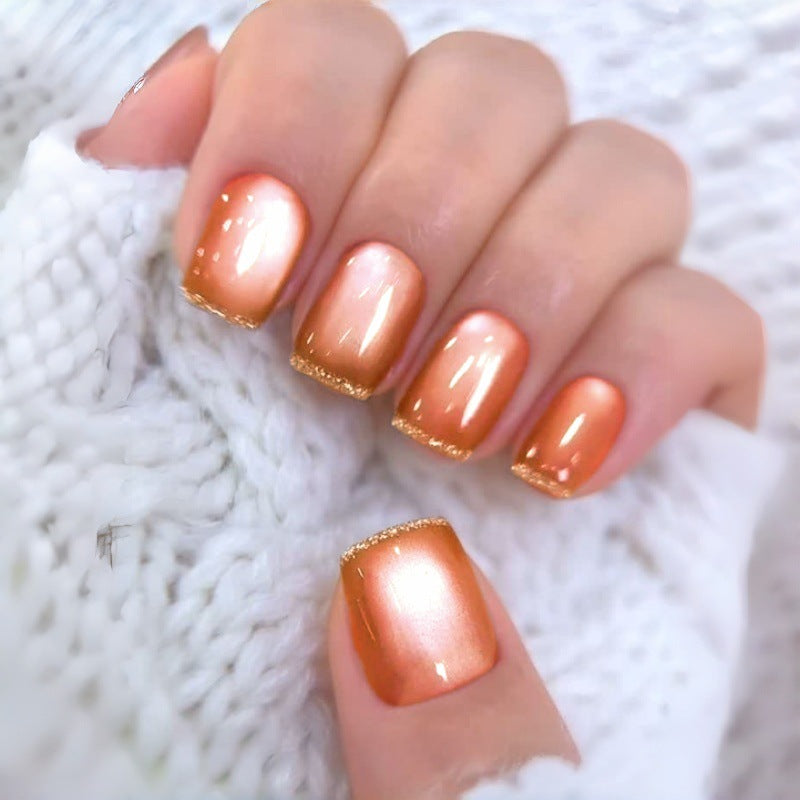 Premium Glossy Gel Press-On Nail Set Brehn