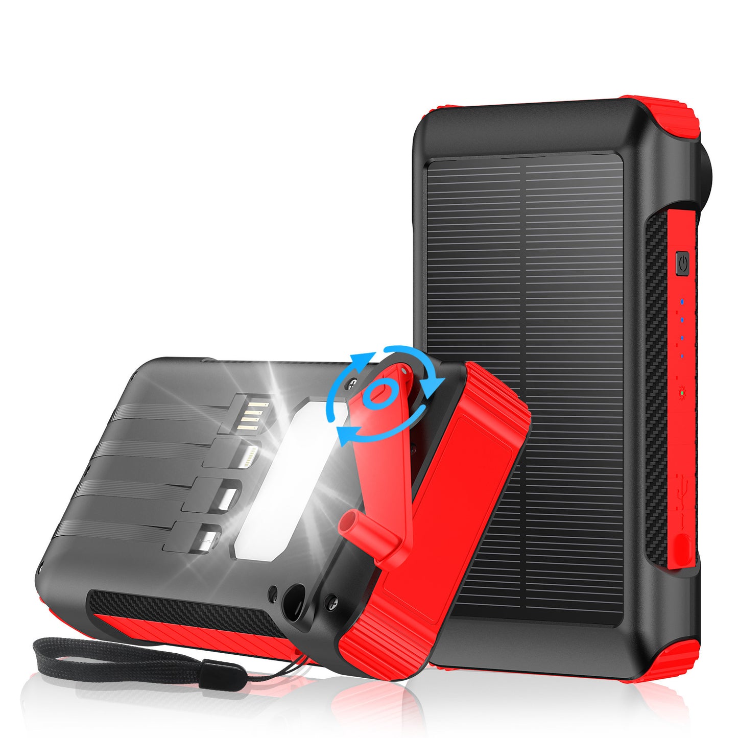 Solarbetriebene Powerbank Von Brehn