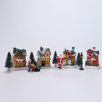Weihnachtsdorf Dekorationsset Brehn