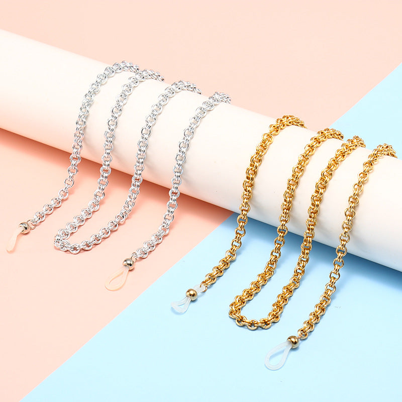 Modische Brillen mit stylischer Kette Brehn