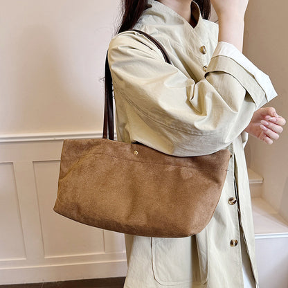 Wildleder Strukturierte Tote Tasche