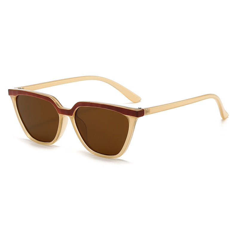 Damen Modische Katzenaugen-Sonnenbrille mit auffälligem Design Brehn