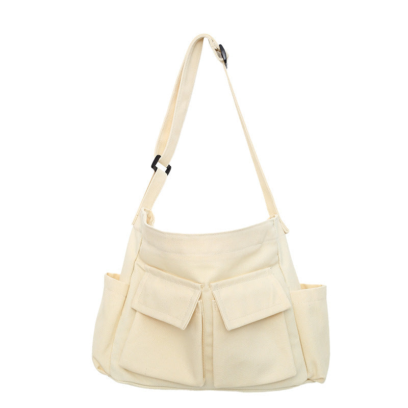 Multi-Taschen Freizeit Schultertasche Brehn