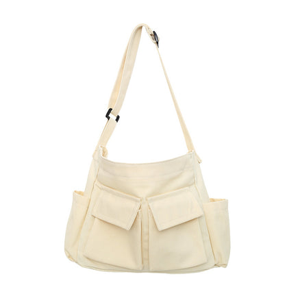 Multi-Taschen Freizeit Schultertasche Brehn