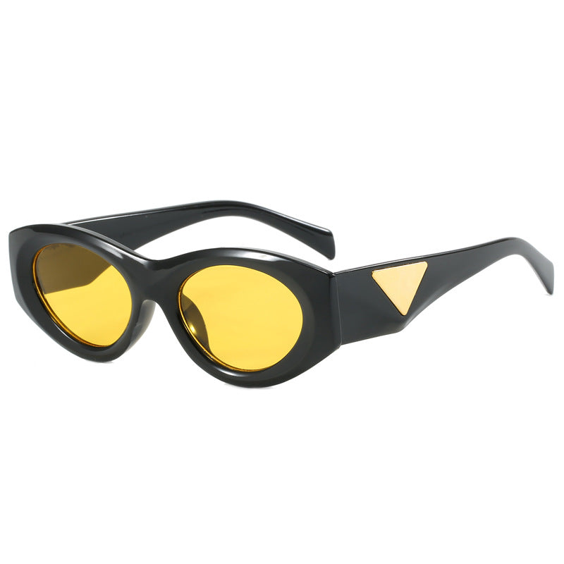 Damen Retro-inspirierte Sonnenbrille mit markanten Akzenten Brehn