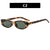 Damen modische Cat-Eye Sonnenbrille im trendigen Design Brehn