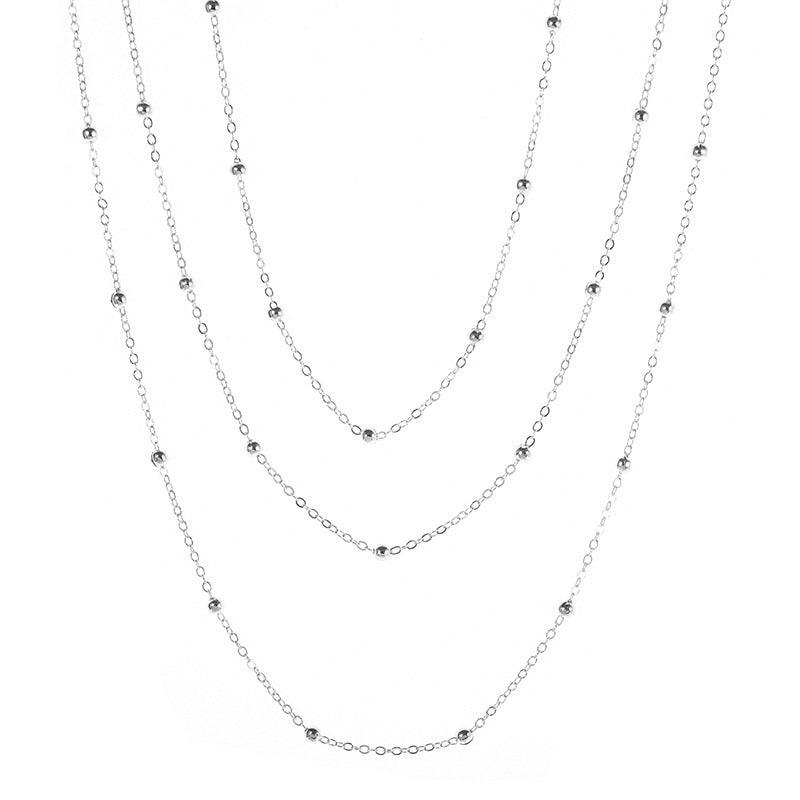 Elegante Schicht Perlenkette Brehn