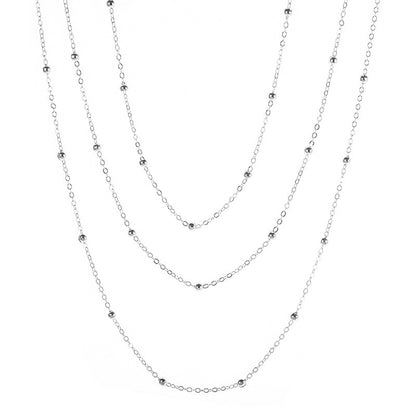 Elegante Schicht Perlenkette Brehn